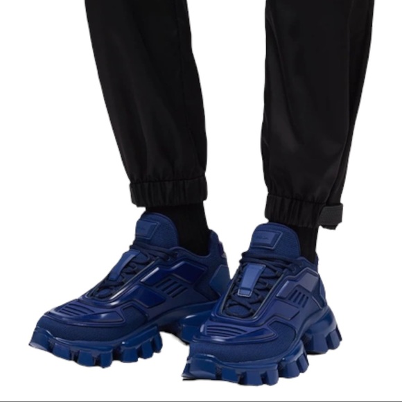 PRADA
Men's Cloudbust Thunder Lug-sole Trainer Sneakers In Danubio - Picture 6 of 6